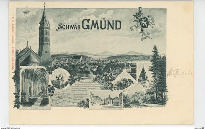 ALLEMAGNE - SCHWÄBISCH GMÜND (1902)