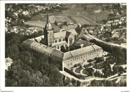 70090178 Siegburg Siegburg Abtei Michaelsberg Fliegeraufnahme o 1957