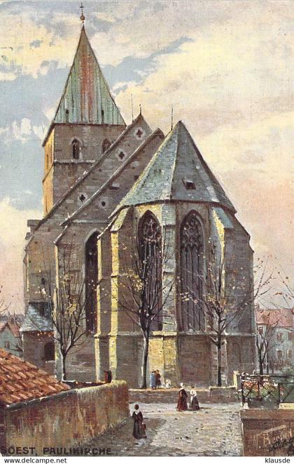 Soest - Paulinikirche blanc Tucks Ollette Serie Soest 743