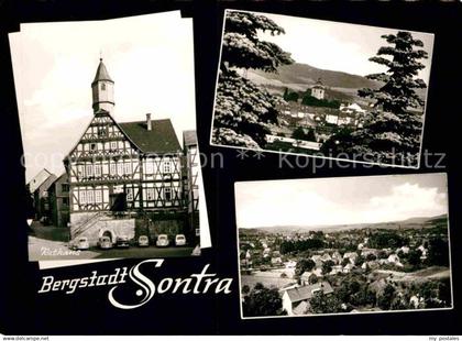 72789143 Sontra Panorama Rathaus  Sontra