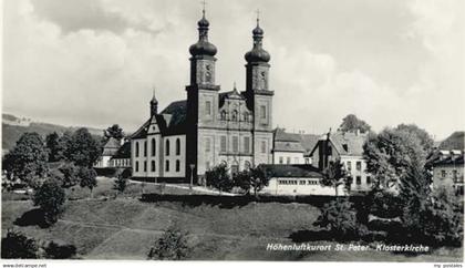 70130289 St Peter Schwarzwald St Peter Schwarzwald Kloster Kirche  *