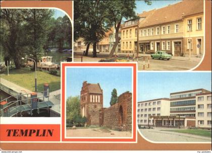 70891952 Templin Templin Markt Wieckturm Prenzlauer Tor FDGB Erholungsheim Salva