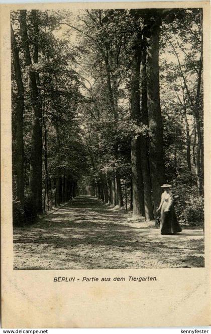 Berlin - Partie aus dem Tiergarten