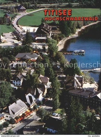 72240237 Titisee Hochschwarzwald Fliegeraufnahme