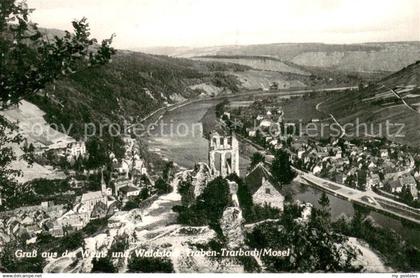 73695750 Traben-Trarbach Gesamtansicht von Oben Traben-Trarbach