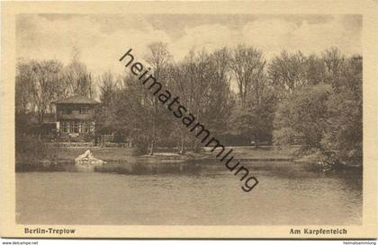 Berlin - Treptow - Am Karpfenteich 30er Jahre - Verlag J. Goldiner Berlin