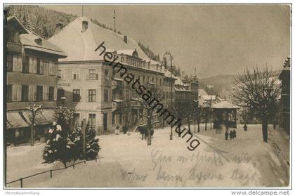 Triberg - Hotel Löwen National - Verlag Gust. Carle Triberg