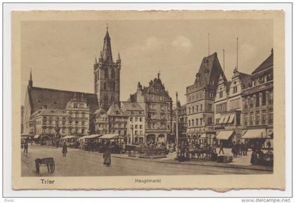 ALLEMAGNE - Rhénanie Palatinat, TRIER Hauptmarkt