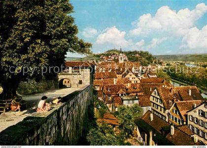 72629212 Tuebingen Blick von der Schlosslinde Tuebingen