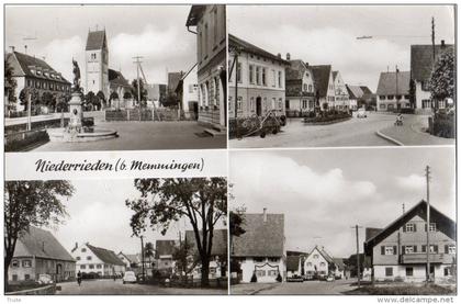 NIEDERRIEDEN (G. MEMMUINGEN) MULTIVUES RARES