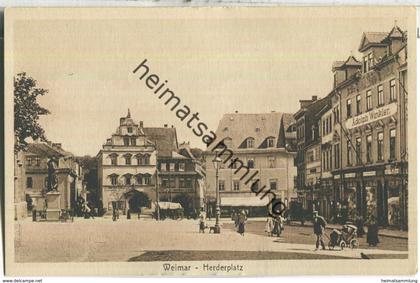 Weimar - Herderplatz - Verlag Buchbinder Innung Weimar