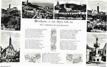 70136358 Weinheim Bergstrasse Weinheim Robensteiner Brunnen Wachenburg *