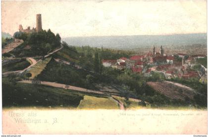 CPA - Carte Postale Germany- Weinheim- Gruss aus  Weinheim   début 1900  VM44525+