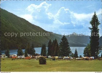 72399457 Weissensee Kaernten Campingplatz Weissensee