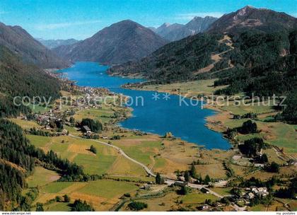 Weissensee Kaernten Fliegeraufnahme