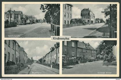 KIRCHWEYHE vintage postcard Germany