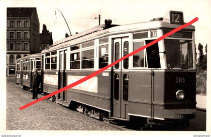 Foto AK Hamburg Bahrenfeld Volkspark Straßenbahn Tram Linie 12 Strecke Rothenburgsort Hammerbrook St Pauli Altona