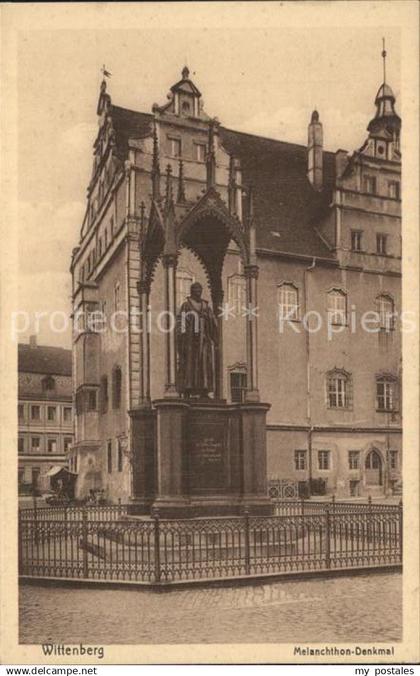 42487046 Wittenberg Lutherstadt Melanchthon Denkmal Wittenberg Lutherstadt