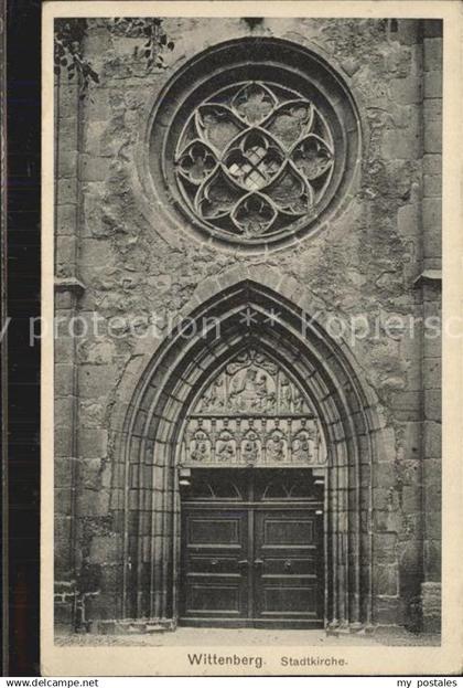 42487061 Wittenberg Lutherstadt Stadtkirche Wittenberg Lutherstadt