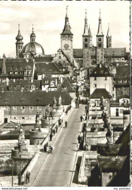 70107571 Wuerzburg Wuerzburg Bruecke Wuerzburg