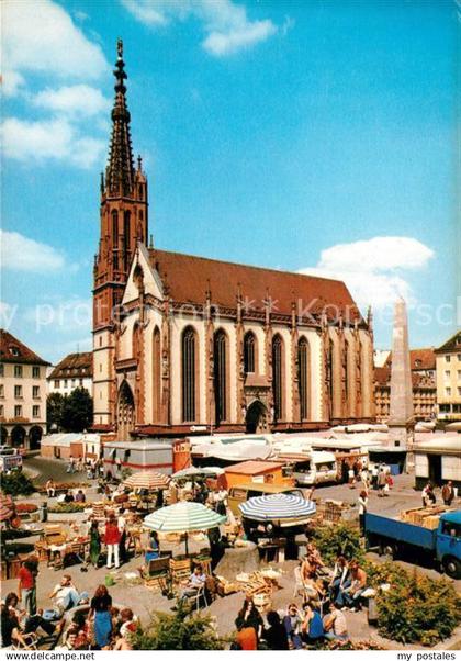 73126774 Wuerzburg Marienkapelle Markt Wuerzburg