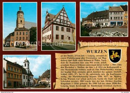 73181493 Wurzen Sachsen Wenceslaikirche Museum Marktplatz Rathaus Wurzen Sachsen