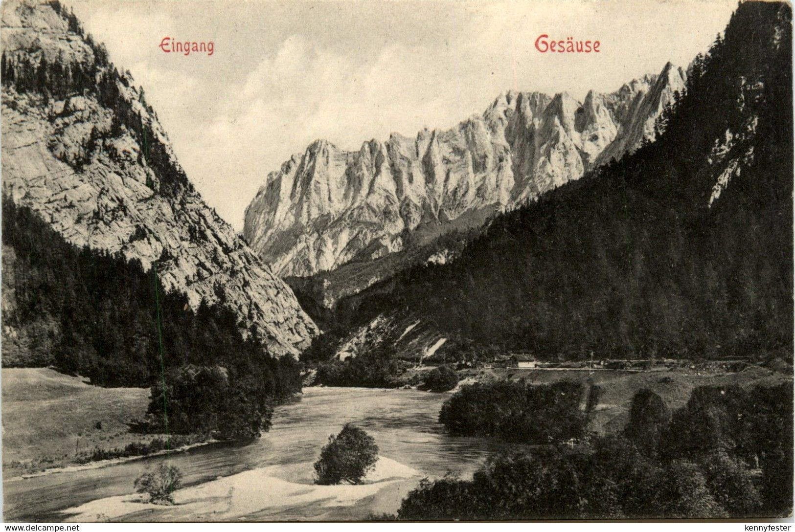 Gesäuse/Steiermark - Gesäuse, Eingang