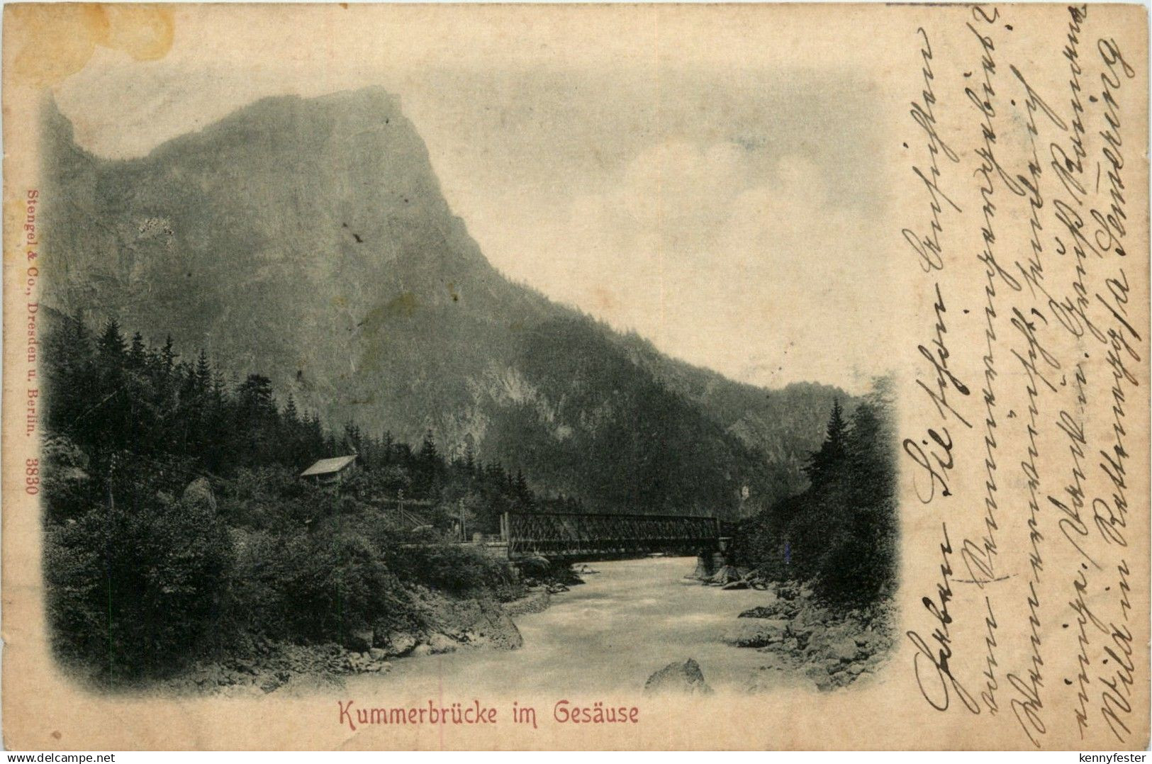 Gesäuse/Steiermark - Gesäuse, Kummerbrücke