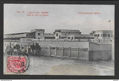 GHANA - GOLD COAST - Cape Coast Castle - Governmental offices