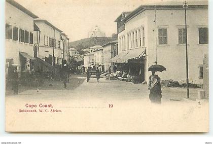 Ghana - Gold Coast - CAPE COAST - Une rue