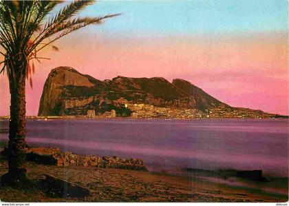 Gibraltar - El Penon de Gibraltar - Le Rocher de Gibraltar - Coucher de Soleil - CPM - Voir Scans Recto-Verso