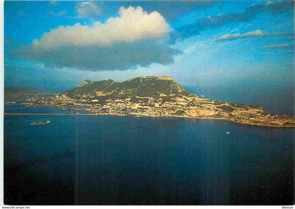 Gibraltar - El Penon de Gibraltar - Le Rocher de Gibraltar - Vue aérienne - CPM - Voir Scans Recto-Verso