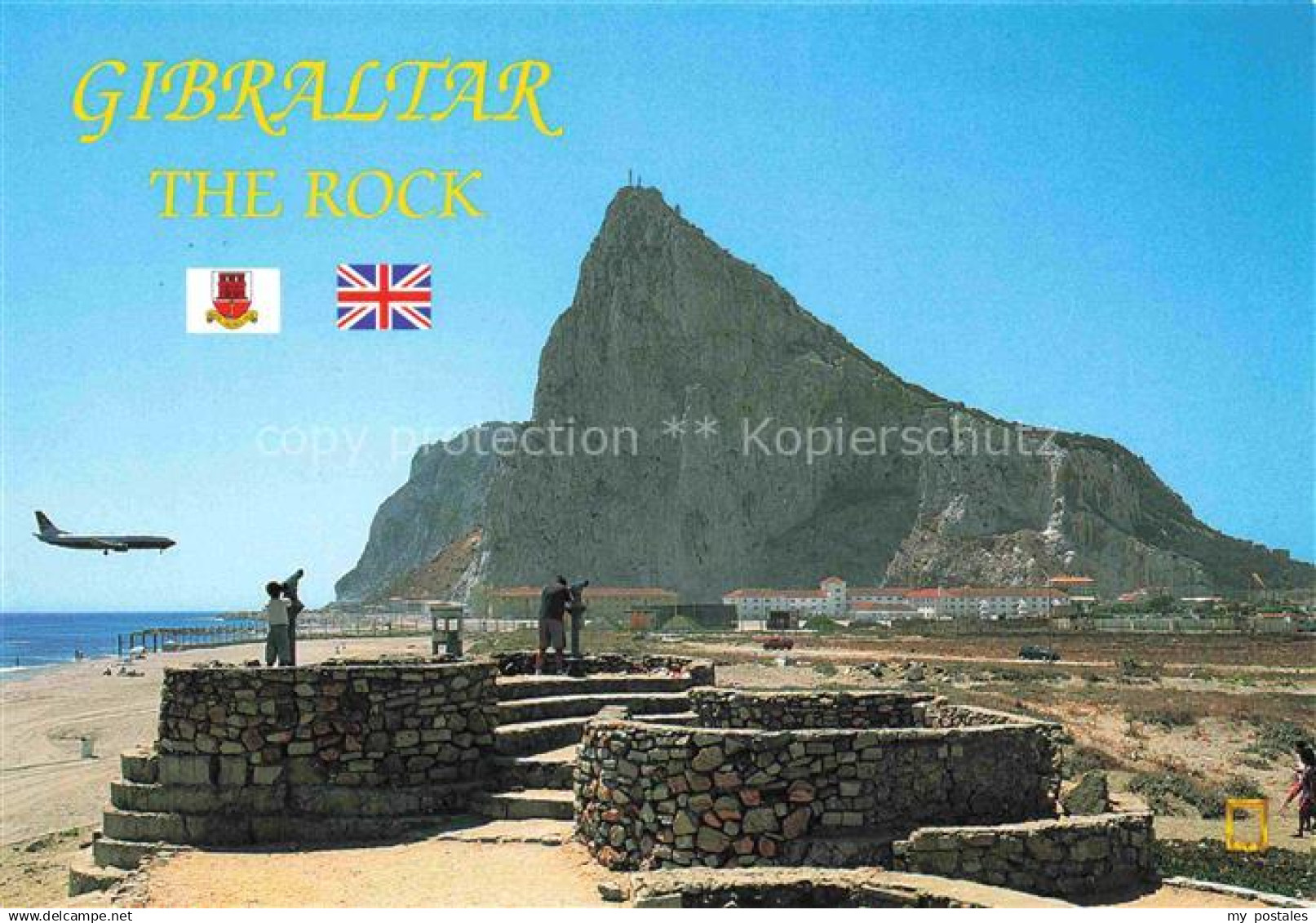 GIBRALTAR Gibilterra The Rock