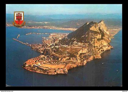 Gibraltar - El Penon de Gibraltar - Le Rocher de Gibraltar - Vue aérienne - CPM - Voir Scans Recto-Verso