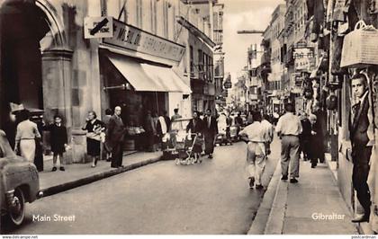 GIBRALTAR - Main street - Mobil Oil Gibraltar Ltd. - Publ. unknown