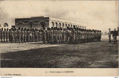 CPA AK Garde Indigene a Djibouti DJIBOUTI (1084679)