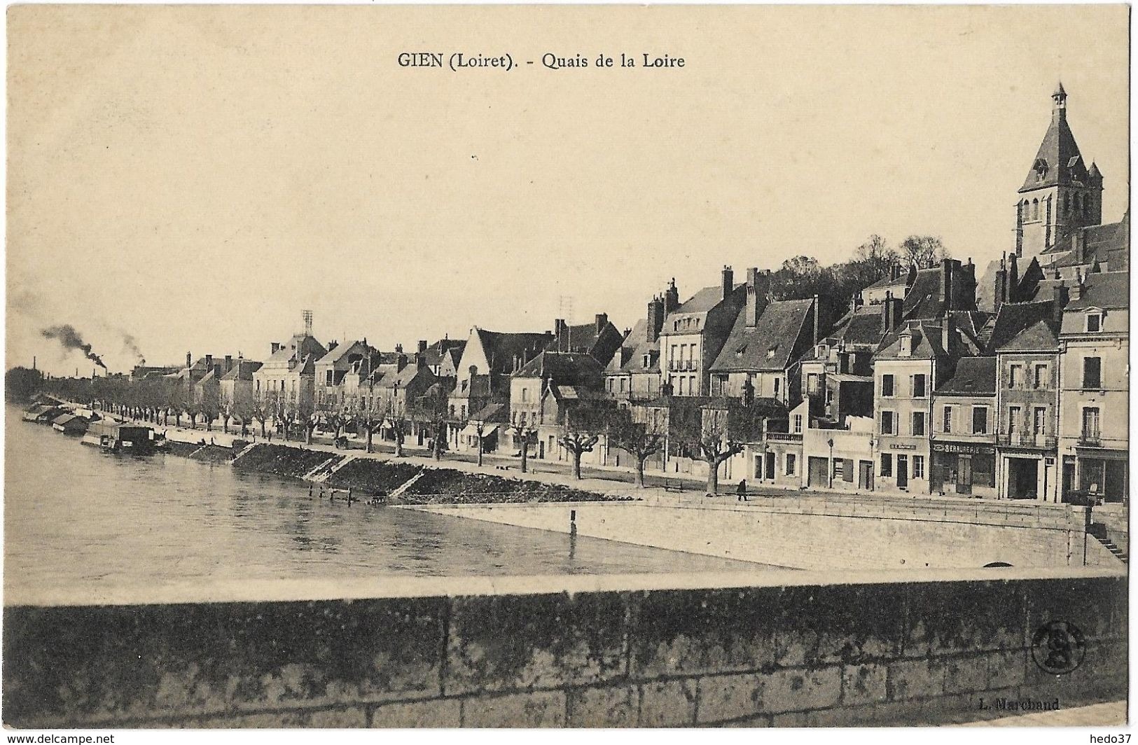 Gien - Quais de la Loire