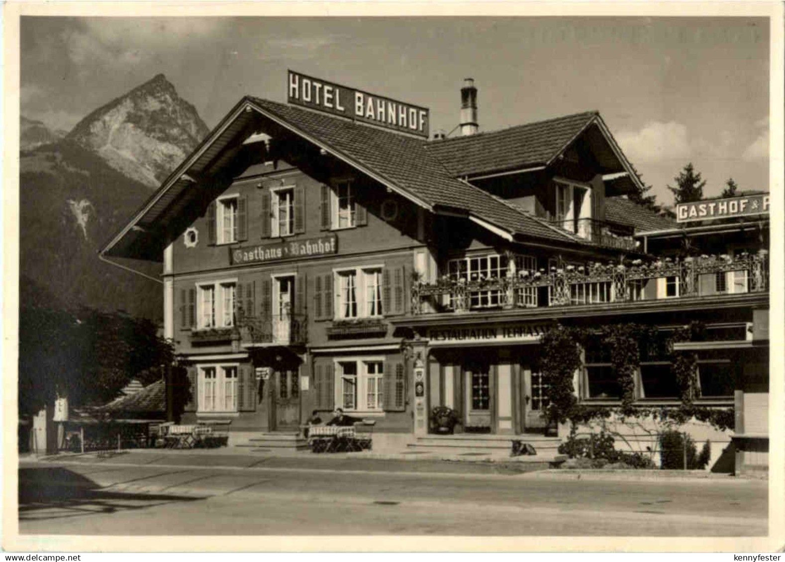 Giswil - Hotel Bahnhof