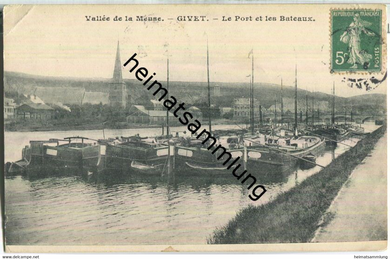 Givet - Le Port et les Bateaux