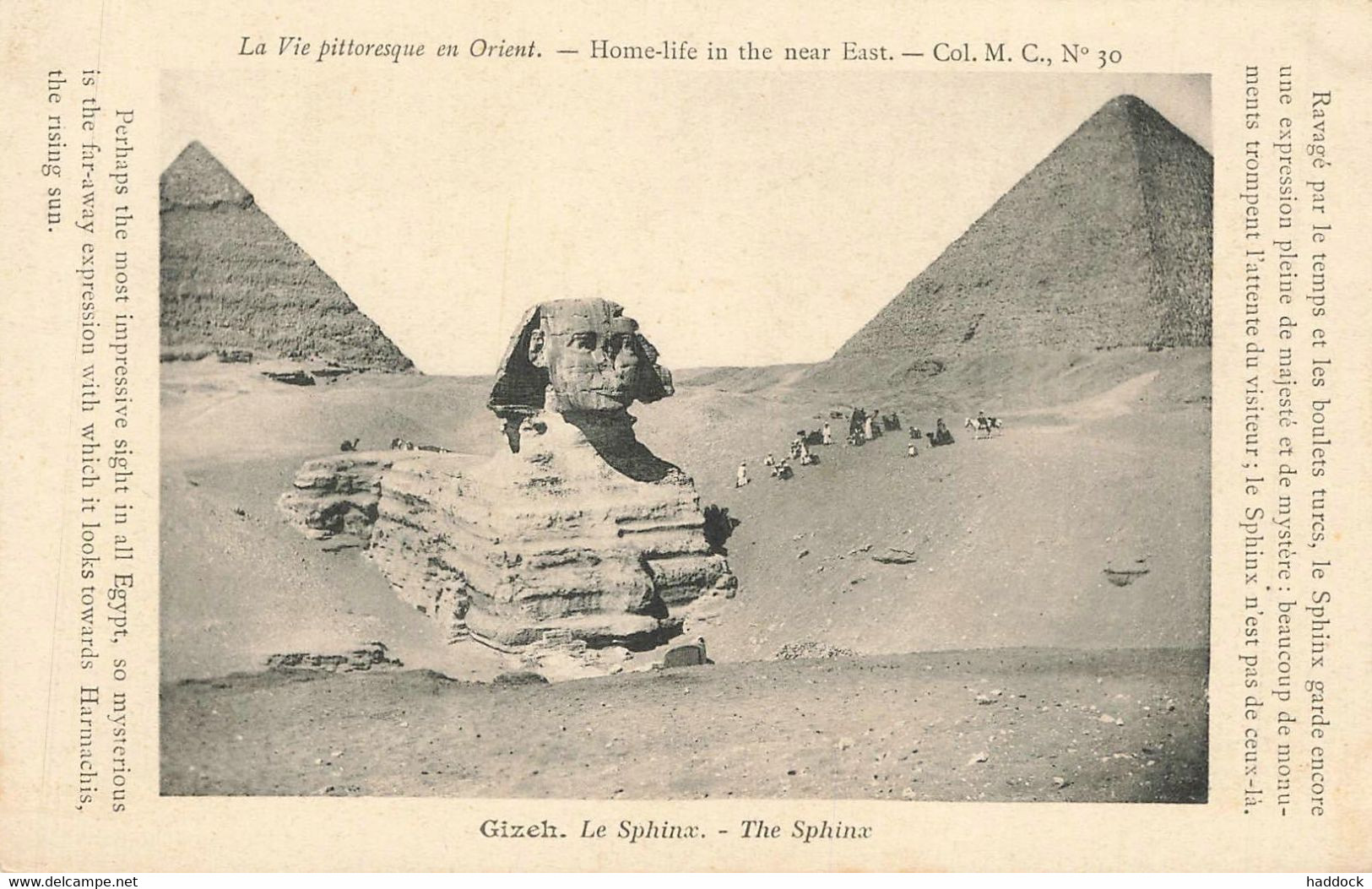 GIZEH : LE SPHYNX