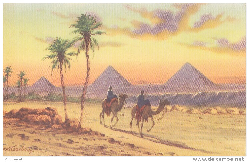 Gizeh - the Pyramids - Camel