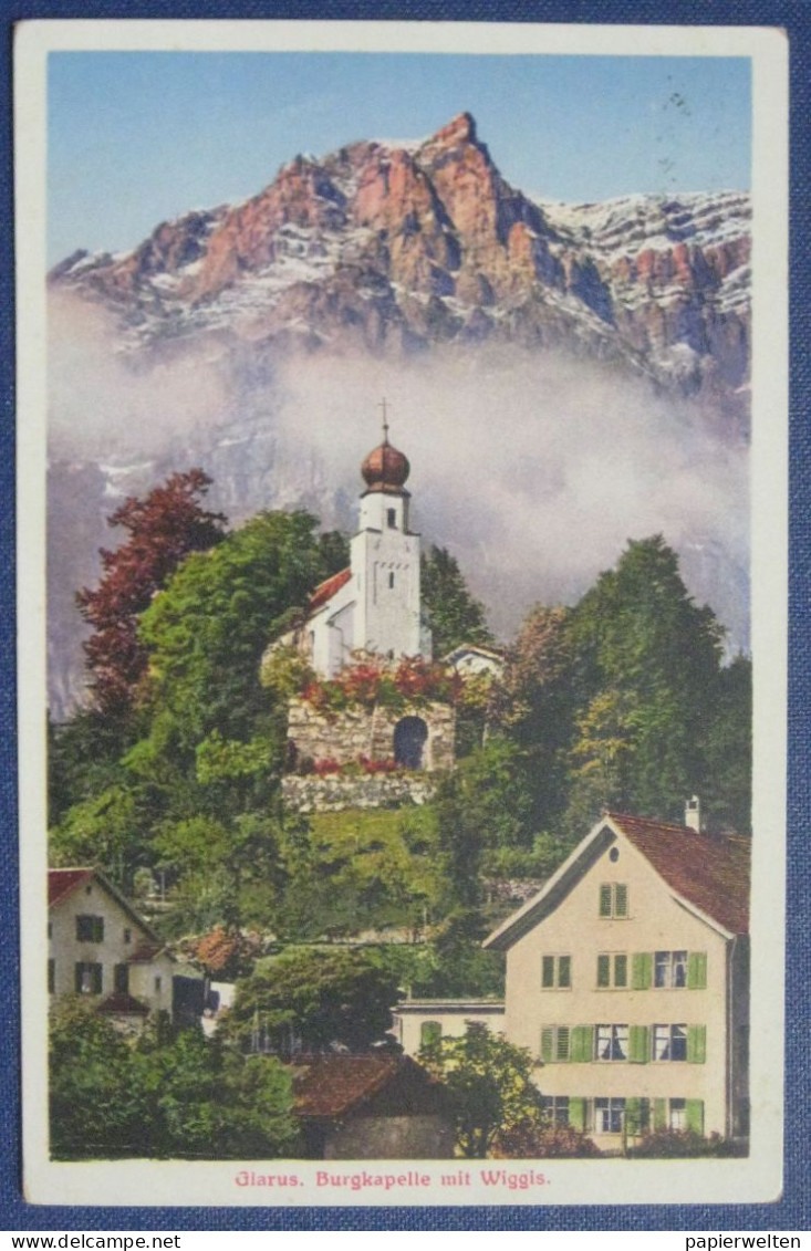 Glarus - Burgkapelle mit Wiggis