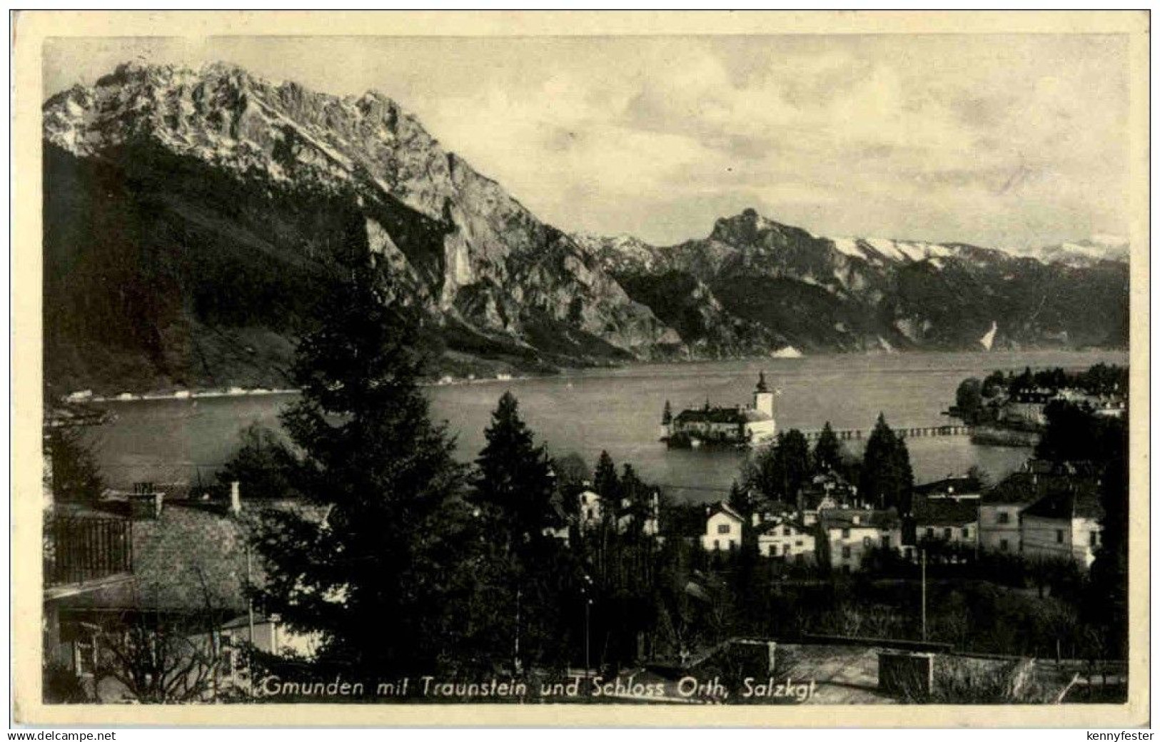 Gmunden mit Traunstein