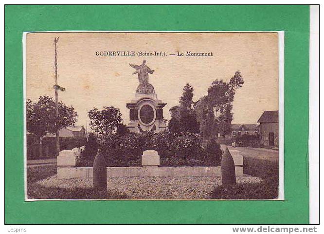 GODERVILLE -- Le Monument