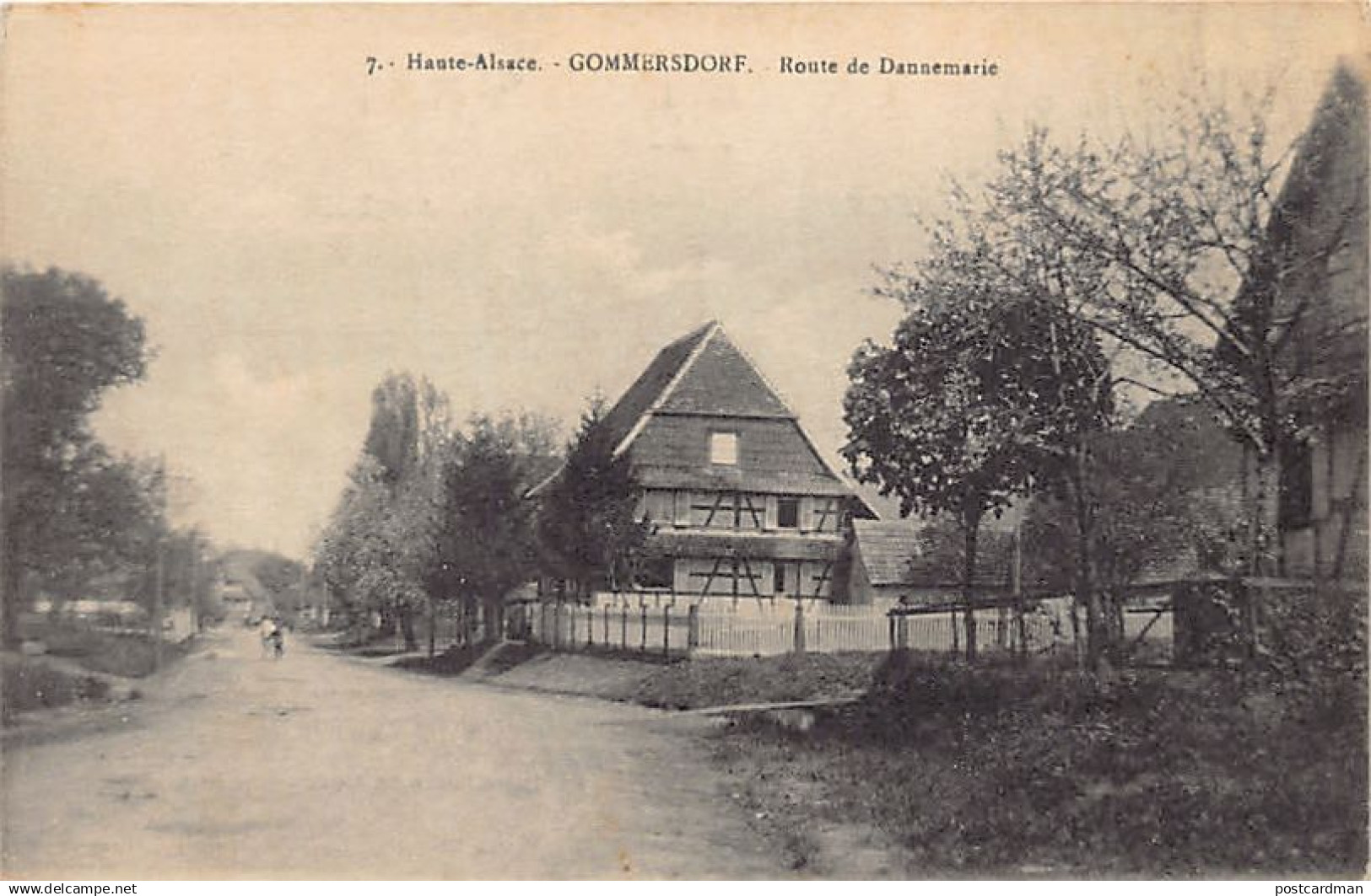 Gommersdorf - Route de DANNEMARIE - Ed. Chadourne