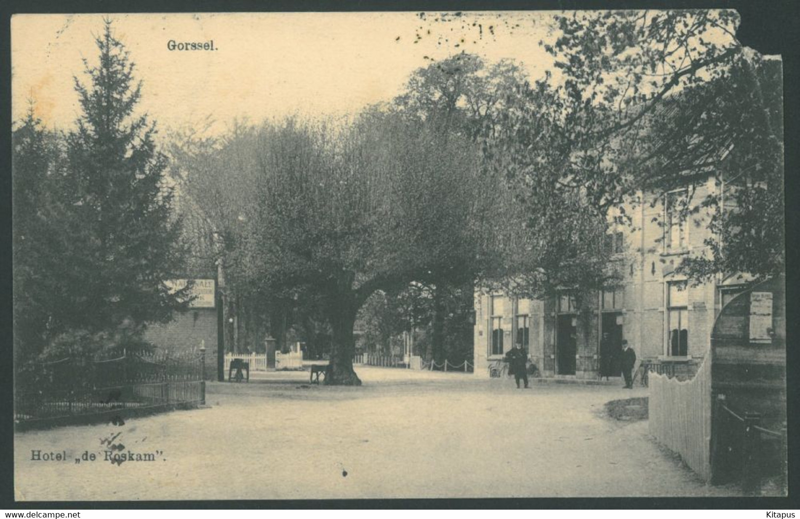 GORSELL vintage postcard Lochem Gelderland Hotel de Roskam Netherlands