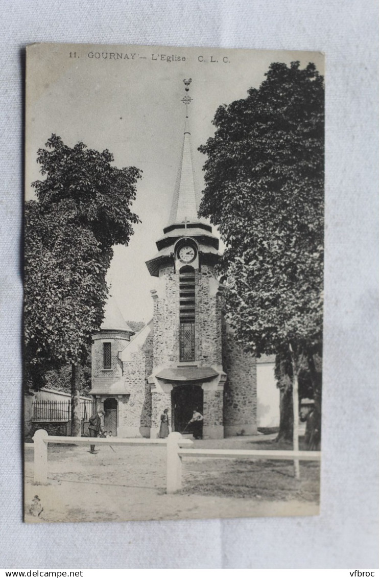 Gournay, l'église, Seine Maritime 76