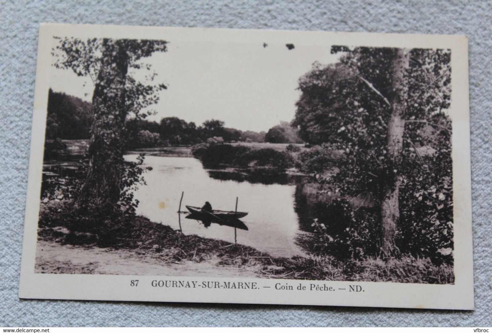 Gournay sur Marne, coin de pêche, Seine saint Denis 93