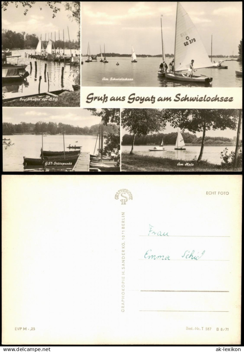 Goyatz-Schwielochsee Gruss-Aus-Mehrbildkarte Goyatz am Schwielochsee 1971