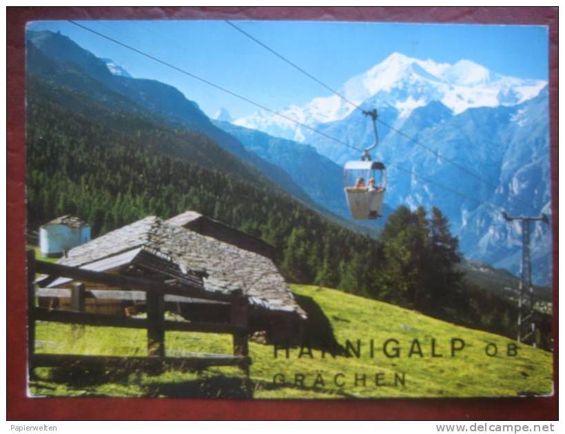 Grächen (VS) - Hannigalp, Seilbahn